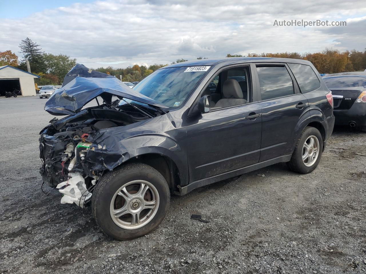 2009 Subaru Forester 2.5x Угольный vin: JF2SH61619H765659