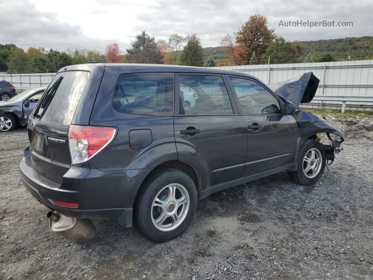 2009 Subaru Forester 2.5x Угольный vin: JF2SH61619H765659