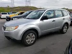 2009 Subaru Forester 2.5x Silver vin: JF2SH61629G732563