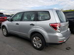 2009 Subaru Forester 2.5x Silver vin: JF2SH61629G732563