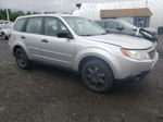 2009 Subaru Forester 2.5x Silver vin: JF2SH61629H749552