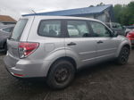 2009 Subaru Forester 2.5x Silver vin: JF2SH61629H749552