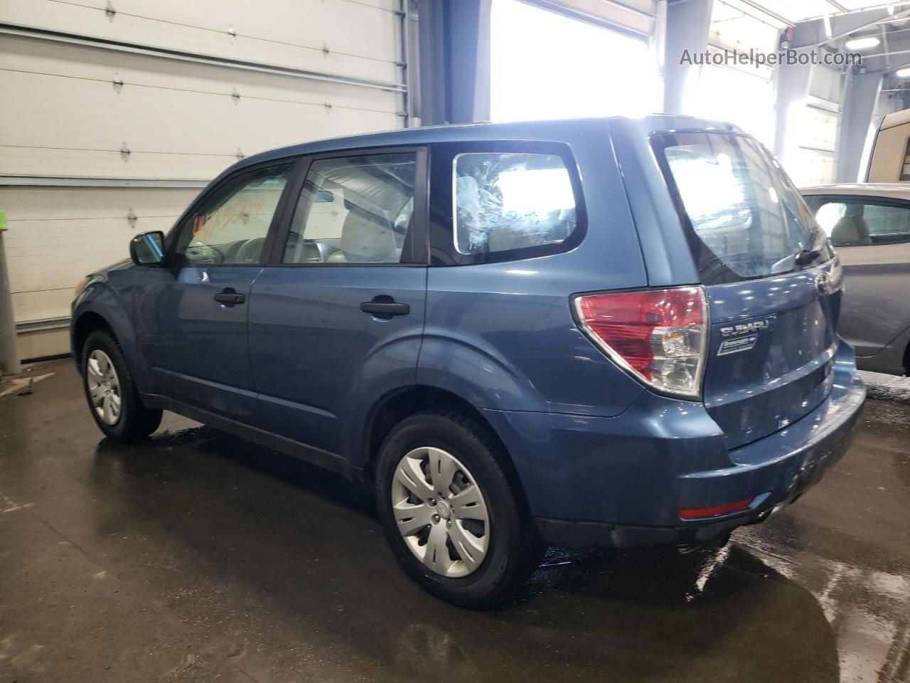 2009 Subaru Forester 2.5x Синий vin: JF2SH61629H763967