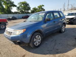 2009 Subaru Forester 2.5x Blue vin: JF2SH61639G791072