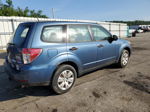 2009 Subaru Forester 2.5x Blue vin: JF2SH61639G791072