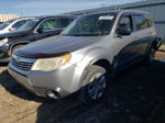 2009 Subaru Forester 2.5x Silver vin: JF2SH61639H724465