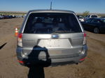 2009 Subaru Forester 2.5x Silver vin: JF2SH61639H749852