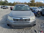 2009 Subaru Forester 2.5x Silver vin: JF2SH61639H777067