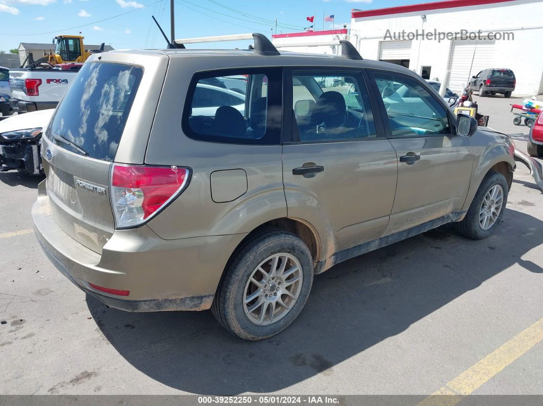 2009 Subaru Forester 2.5x Gold vin: JF2SH61649H716035
