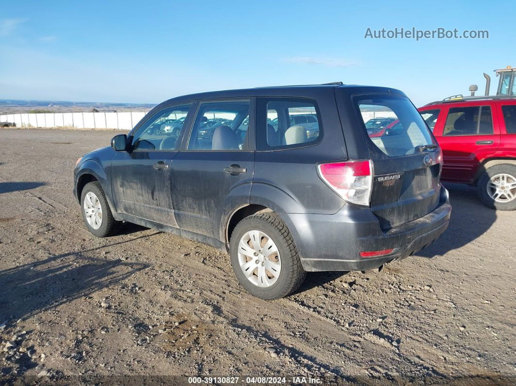 2009 Subaru Forester 2.5x Gray vin: JF2SH61649H731960