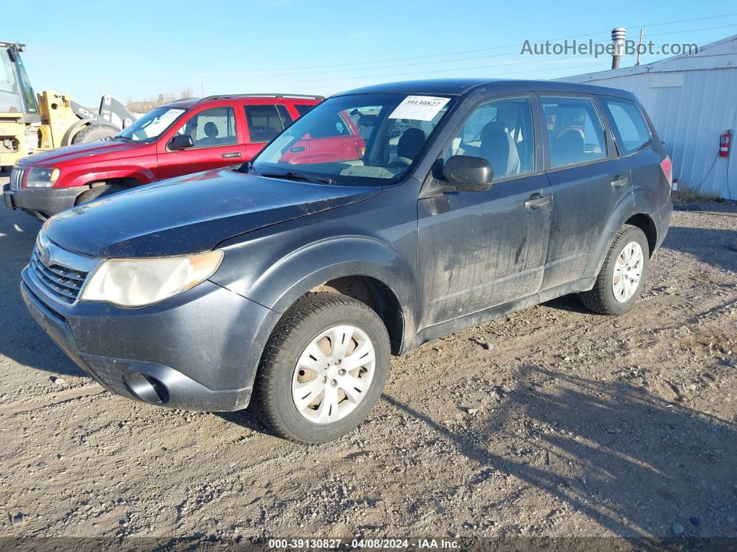 2009 Subaru Forester 2.5x Gray vin: JF2SH61649H731960