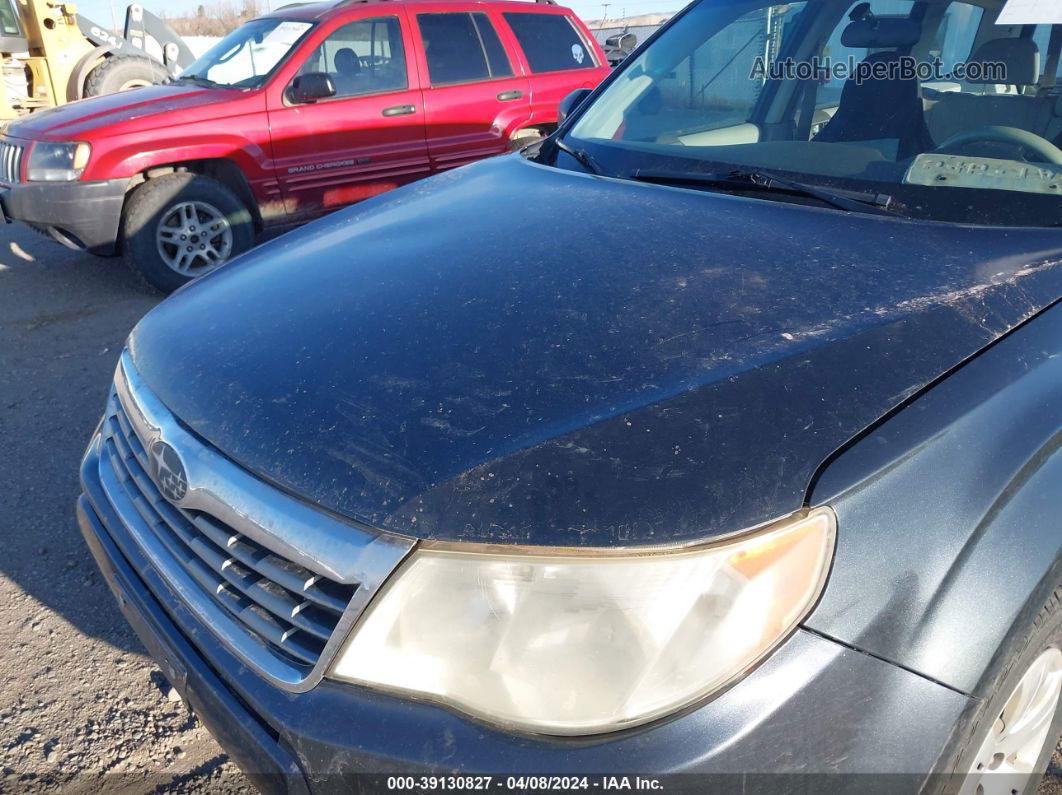 2009 Subaru Forester 2.5x Gray vin: JF2SH61649H731960