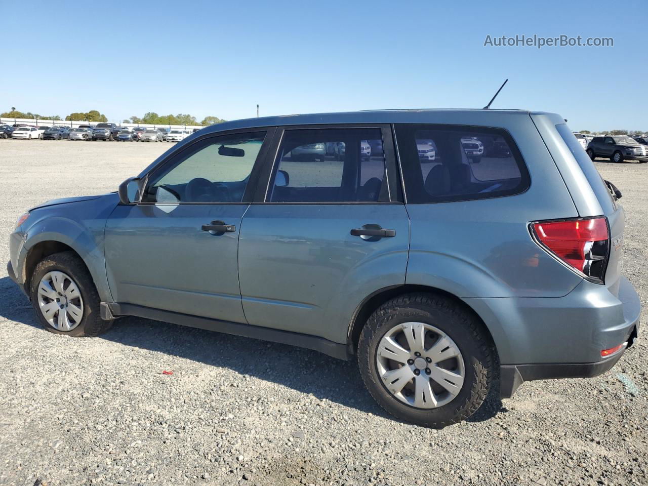 2009 Subaru Forester 2.5x Синий vin: JF2SH61649H732591