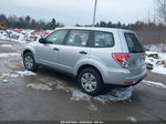 2009 Subaru Forester 2.5x Silver vin: JF2SH61649H737337