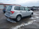 2009 Subaru Forester 2.5x Silver vin: JF2SH61649H737337