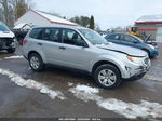 2009 Subaru Forester 2.5x Silver vin: JF2SH61649H737337