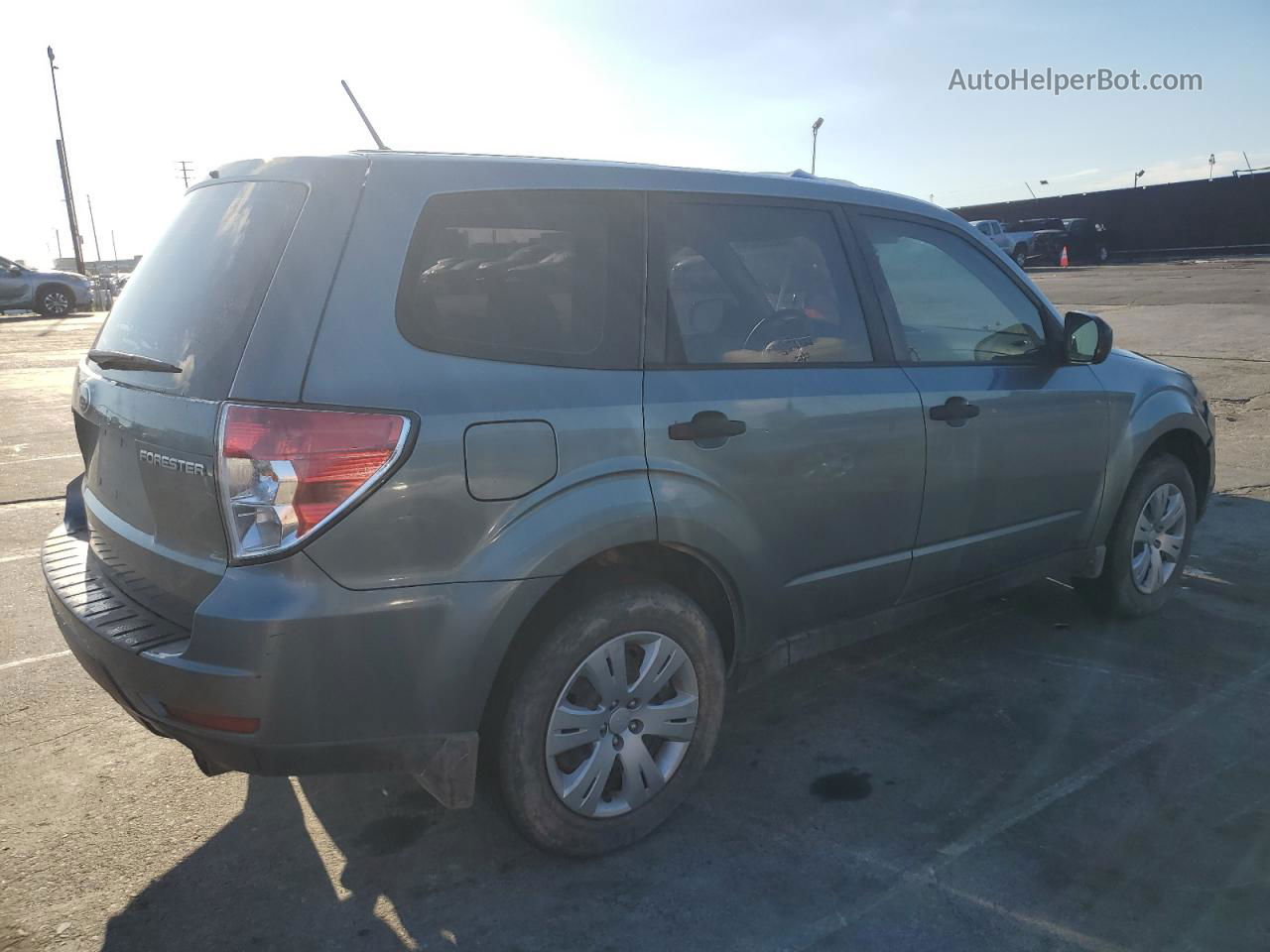 2009 Subaru Forester 2.5x Синий vin: JF2SH61649H750430