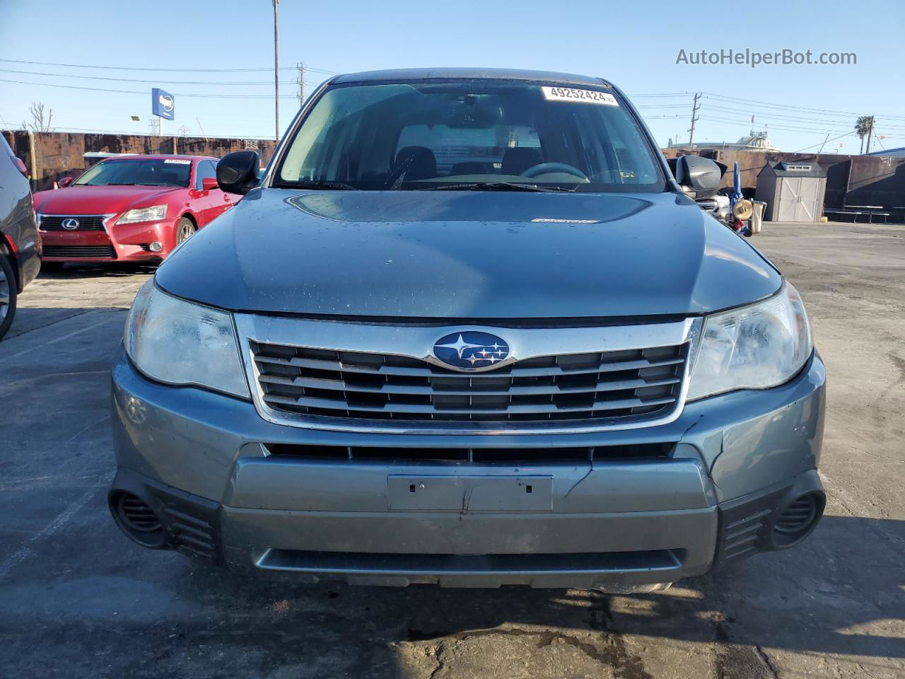 2009 Subaru Forester 2.5x Blue vin: JF2SH61649H750430