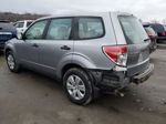 2009 Subaru Forester 2.5x Silver vin: JF2SH61649H760195