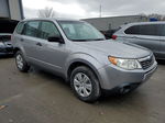 2009 Subaru Forester 2.5x Silver vin: JF2SH61649H760195