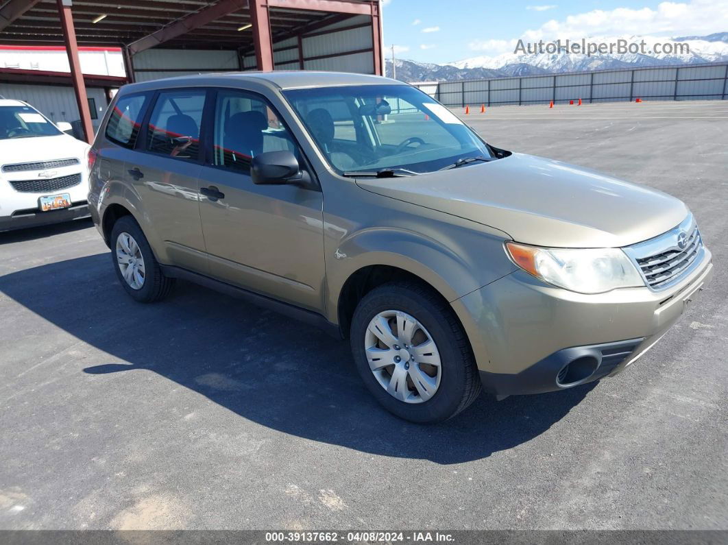 2009 Subaru Forester 2.5x Dark Brown vin: JF2SH61649H796856