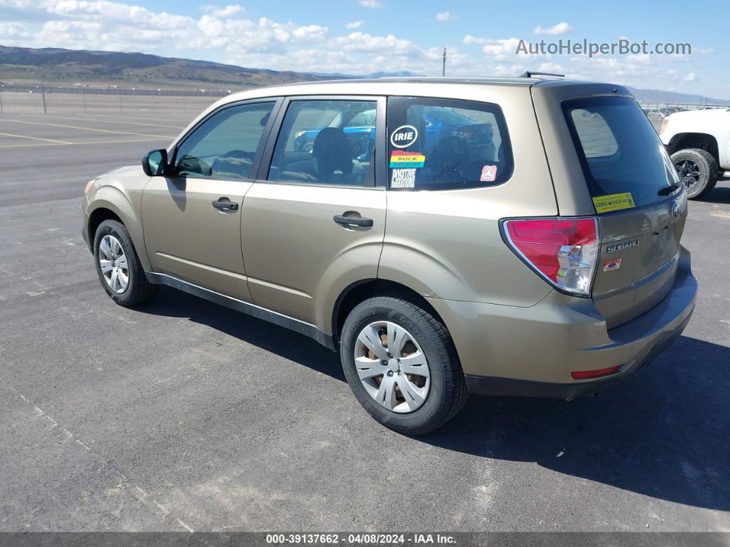 2009 Subaru Forester 2.5x Dark Brown vin: JF2SH61649H796856