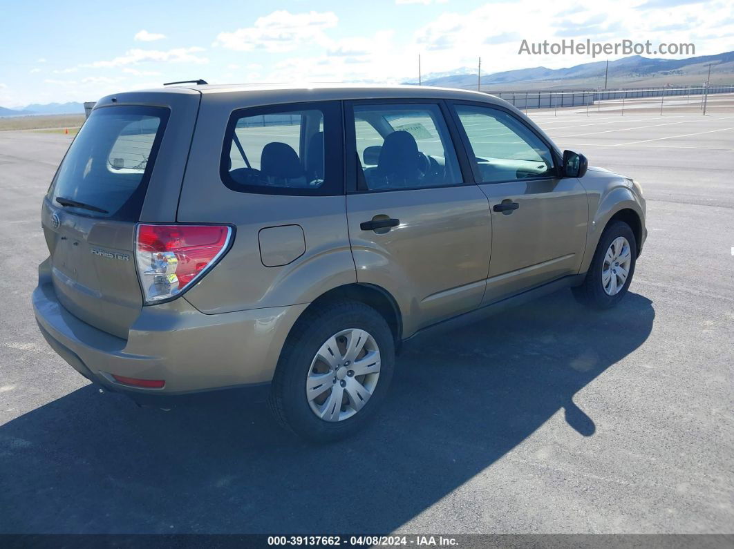 2009 Subaru Forester 2.5x Dark Brown vin: JF2SH61649H796856