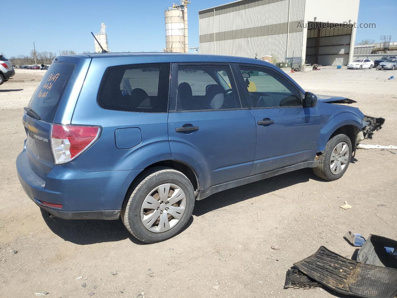 2009 Subaru Forester 2.5x Blue vin: JF2SH61659H726895