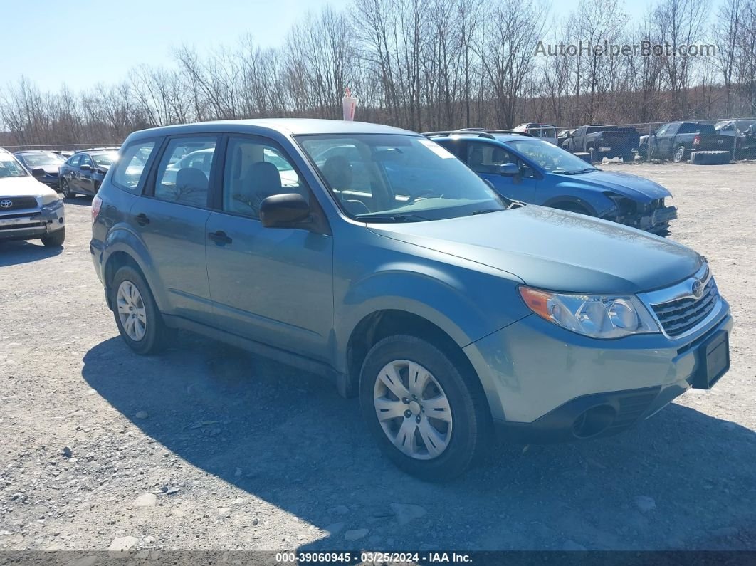 2009 Subaru Forester 2.5x Teal vin: JF2SH61659H787230