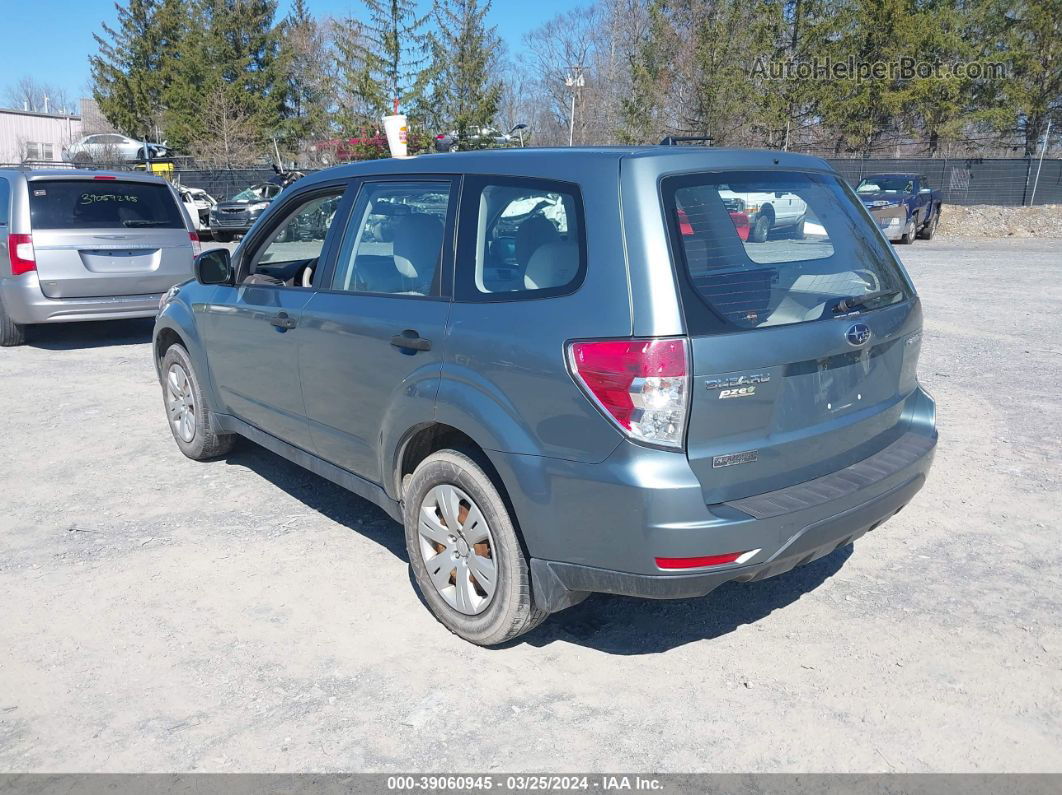 2009 Subaru Forester 2.5x Teal vin: JF2SH61659H787230