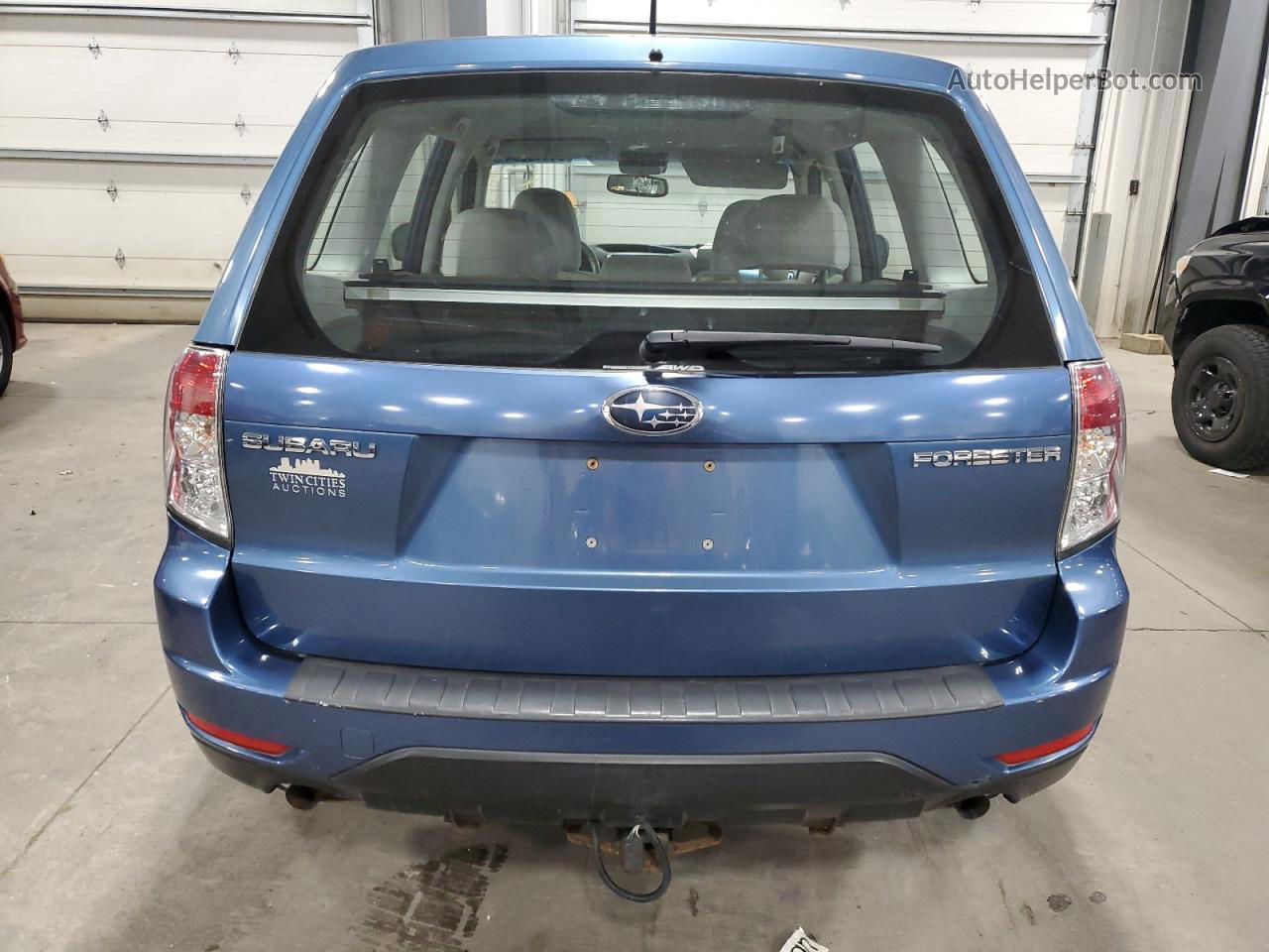 2009 Subaru Forester 2.5x Blue vin: JF2SH61659H795649