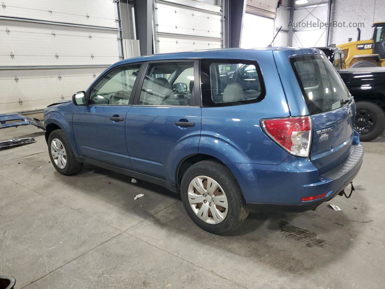 2009 Subaru Forester 2.5x Синий vin: JF2SH61659H795649