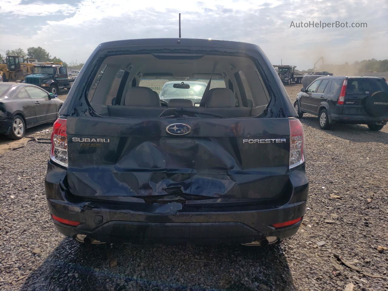 2009 Subaru Forester 2.5x Gray vin: JF2SH61669H702654