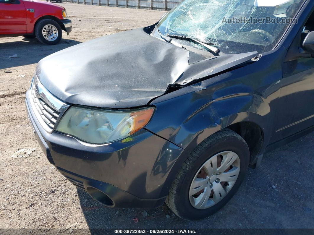 2009 Subaru Forester 2.5x Gray vin: JF2SH61669H708020