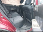 2009 Subaru Forester 2.5x Красный vin: JF2SH61669H719180