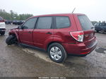 2009 Subaru Forester 2.5x Красный vin: JF2SH61669H719180