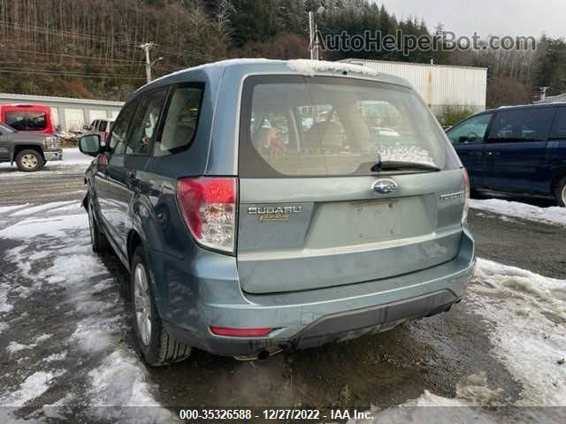 2009 Subaru Forester X Бирюзовый vin: JF2SH61669H727036