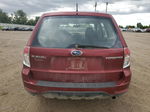 2009 Subaru Forester 2.5x Red vin: JF2SH61669H729109