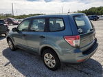 2009 Subaru Forester 2.5x Teal vin: JF2SH61669H742023