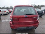 2009 Subaru Forester 2.5x Burgundy vin: JF2SH61669H775278