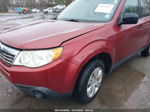 2009 Subaru Forester 2.5x Burgundy vin: JF2SH61669H775278