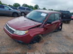 2009 Subaru Forester 2.5x Red vin: JF2SH61669H790556