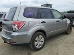 2009 Subaru Forester 2.5x Silver vin: JF2SH61669H796065