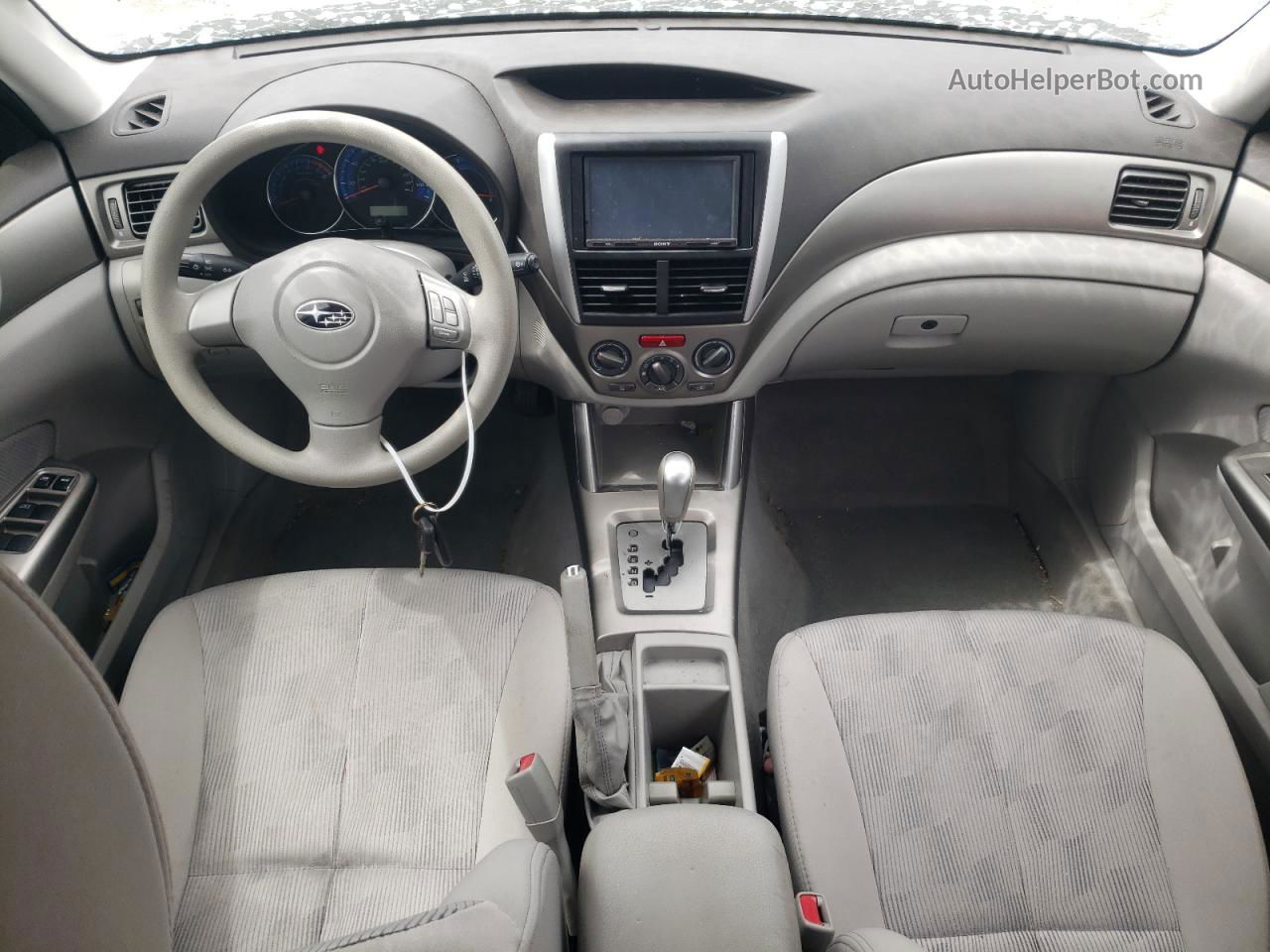 2009 Subaru Forester 2.5x Белый vin: JF2SH61679H750874