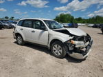 2009 Subaru Forester 2.5x White vin: JF2SH61679H753161