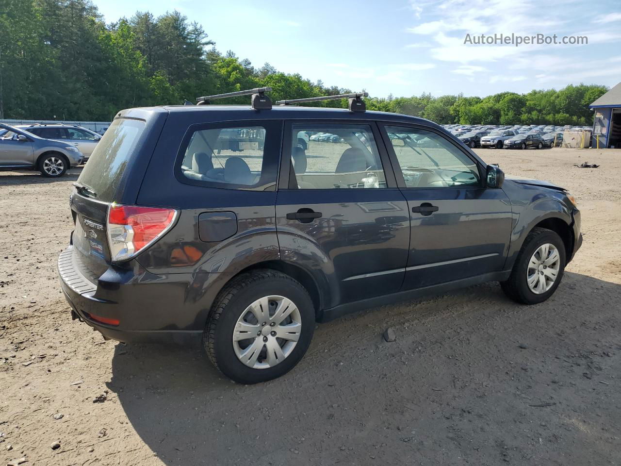 2009 Subaru Forester 2.5x Black vin: JF2SH61679H775600