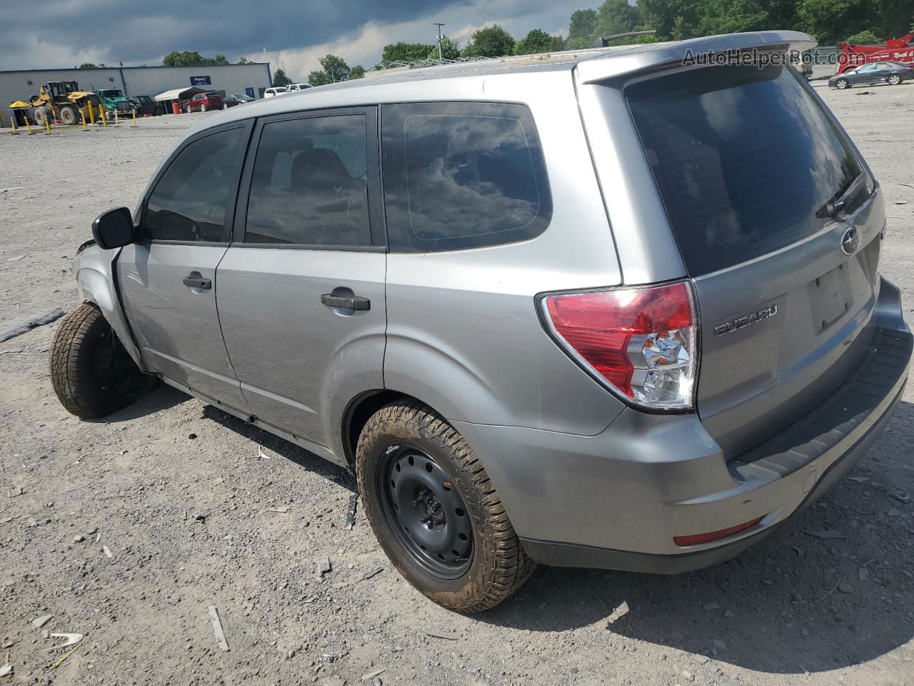 2009 Subaru Forester 2.5x Gray vin: JF2SH61689G715041