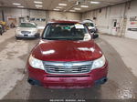 2009 Subaru Forester X Maroon vin: JF2SH61689G787986