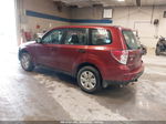 2009 Subaru Forester X Maroon vin: JF2SH61689G787986