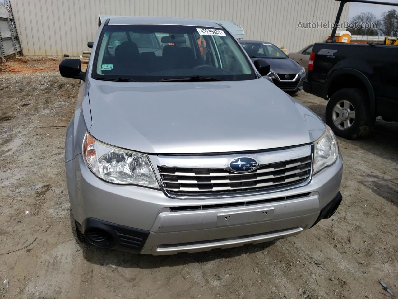 2009 Subaru Forester 2.5x Серебряный vin: JF2SH61689H702834